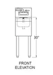 Glastender MRS-12 Underbar Sink Units