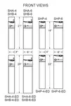 Glastender SHA-6 Underbar Add-On Unit