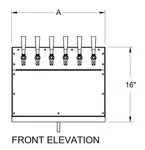 Glastender WT-10-SS Draft Beer / Wine Dispensing Tower