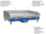 Globe GEG36 Griddle, Electric, Countertop