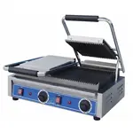 Globe GPGDUE10 Sandwich / Panini Grill