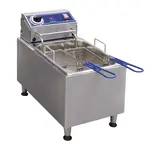 Globe PF16E Fryer, Electric, Countertop, Full Pot