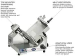 Globe SG13 Food Slicer, Electric