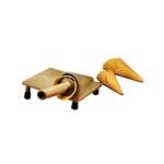 GOLD MEDAL Waffle Cone Roller, One-Piece, Cast Aluminum, Gold Medal 5028