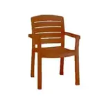 Grosfillex 46119008 Chair, Armchair, Stacking, Outdoor