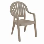 Grosfillex US092181 Chair, Armchair, Stacking, Outdoor