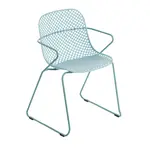 Grosfillex US137711 Chair, Armchair, Stacking, Outdoor