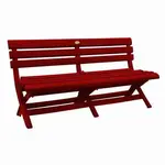 Grosfillex US449748 Bench, Outdoor, Folding
