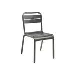 Grosfillex UT110002 Chair, Side, Stacking, Outdoor