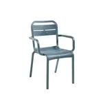 Grosfillex UT511784 Chair, Armchair, Stacking, Outdoor