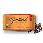 GUITTARD CHOCOLATE CO Semi-Sweet Baking Chips, 12oz, Orange and Red Bag, Guittard Chocolate 0210C9