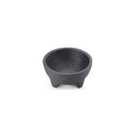 H.S. INCORPORATED Molcajete, 12 Oz Grande, Charcoal HSI1005