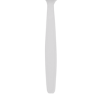 Heavy Weight Fork, 7", White, Plastic, Karat U2020W