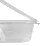 Hinged Containers, 12 oz, Clear, PET Plastic, Karat FP-HDC12