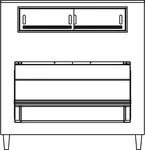 Hoshizaki B-1650SS Ice Bin for Ice Machines