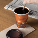 Hot Coffee Cup, 8 Oz, Generic Print, Paper, (500/Case) Karat C-K508 