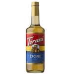 Lychee Syrup, 25.4 Oz, Glass Bottle, Torani 01-1087