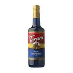 Blue Raspberry Syrup, 25.4 Oz, Glass Bottle, Torani A360029