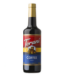 Coffee Syrup, 25.4oz, Dark Brown, Glass Bottle, Torani 361608