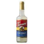 Coconut Syrup, 25.4 oz, Glass Bottle, Torani 361651