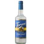 Coconut Syrup, 25.4oz, Glass Bottle, Sugar Free, Torani 371650