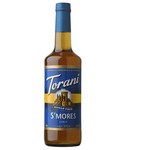 HOUSTONS / LIBBEY S'mores Syrup, 25.4", Golden Brown, Glass Bottle, Torani G-S'MORES-SF