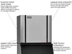 ICE-O-Matic CIM1136FA Ice Maker, Cube-Style