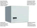 ICE-O-Matic ICE1506HT Ice Maker, Cube-Style