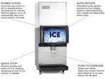 ICE-O-Matic IOD150 Ice Dispenser