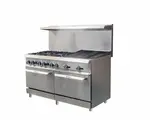 IKON COOKING IR-6B-24RB-60 Range, 60" Restaurant, Gas