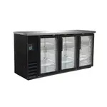 IKON IBB73-3G-24 Back Bar Cabinet, Refrigerated