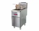 IKON IGF-35/40-LP Fryer, Gas, Floor Model, Full Pot