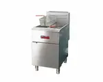 IKON IGF-40/40-LP Fryer, Gas, Floor Model, Full Pot