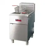 IKON IGF-40/40-LP Fryer, Gas, Floor Model, Full Pot