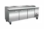 IKON IPP94-2D Refrigerated Counter, Pizza Prep Table