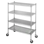 IMC/Teddy ES-4821-5L Shelving Unit, Louvered Slotted
