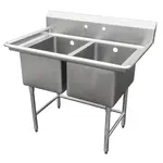 IMC/Teddy SCS-24-1620 Sink, (2) Two Compartment