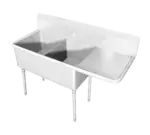 IMC/Teddy SCS-24-1620-24L Sink, (2) Two Compartment