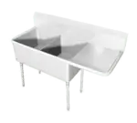 IMC/Teddy SCS-24-1620-24L Sink, (2) Two Compartment