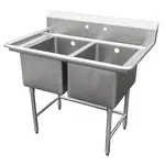 IMC/Teddy SCS-24-2028 Sink, (2) Two Compartment