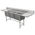 IMC/Teddy SCS-34-1620-18RL Sink, (3) Three Compartment