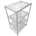 IMC/Teddy SSS-2418-4L Shelving Unit, Louvered Slotted
