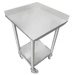 IMC/Teddy WT1-24108 Work Table,  97" - 108", Stainless Steel Top
