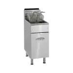 Imperial IFS-50 Fryer, Gas, Floor Model, Full Pot