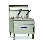 Imperial IFST-25 Fryer, Gas, Countertop, Full Pot