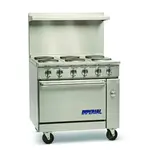 Imperial IR-6-E-C Range, 36" Restaurant, Electric