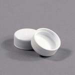 INDUSTRIAL CONTAINER SUPPLY Bottle Cap, White, Polypropylene, For B244 Bottles, Lined, Industrial Container Supply L140