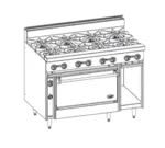 Jade Range JBR-8-36C Range, 48" Restaurant, Gas