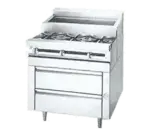 Jade Range JMSS-03-T-36 Range, 36" Heavy Duty, Gas