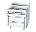 Jade Range JMSS-03-T-36 Range, 36" Heavy Duty, Gas